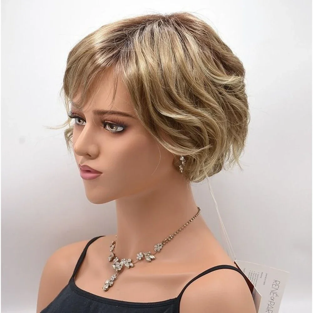 WYATT Wig by RENE OF PARIS, Spring Honey-R, Basic Cap, NEW